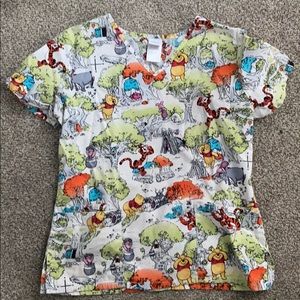Disney scrub top